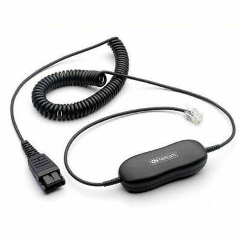 Jabra GN 1200 Smart Cord - 2m Curly QD Headset Cable Adapter 