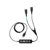 Jabra Link 265 USB-Y Supervisor Training Cable | 2-Year Warranty 