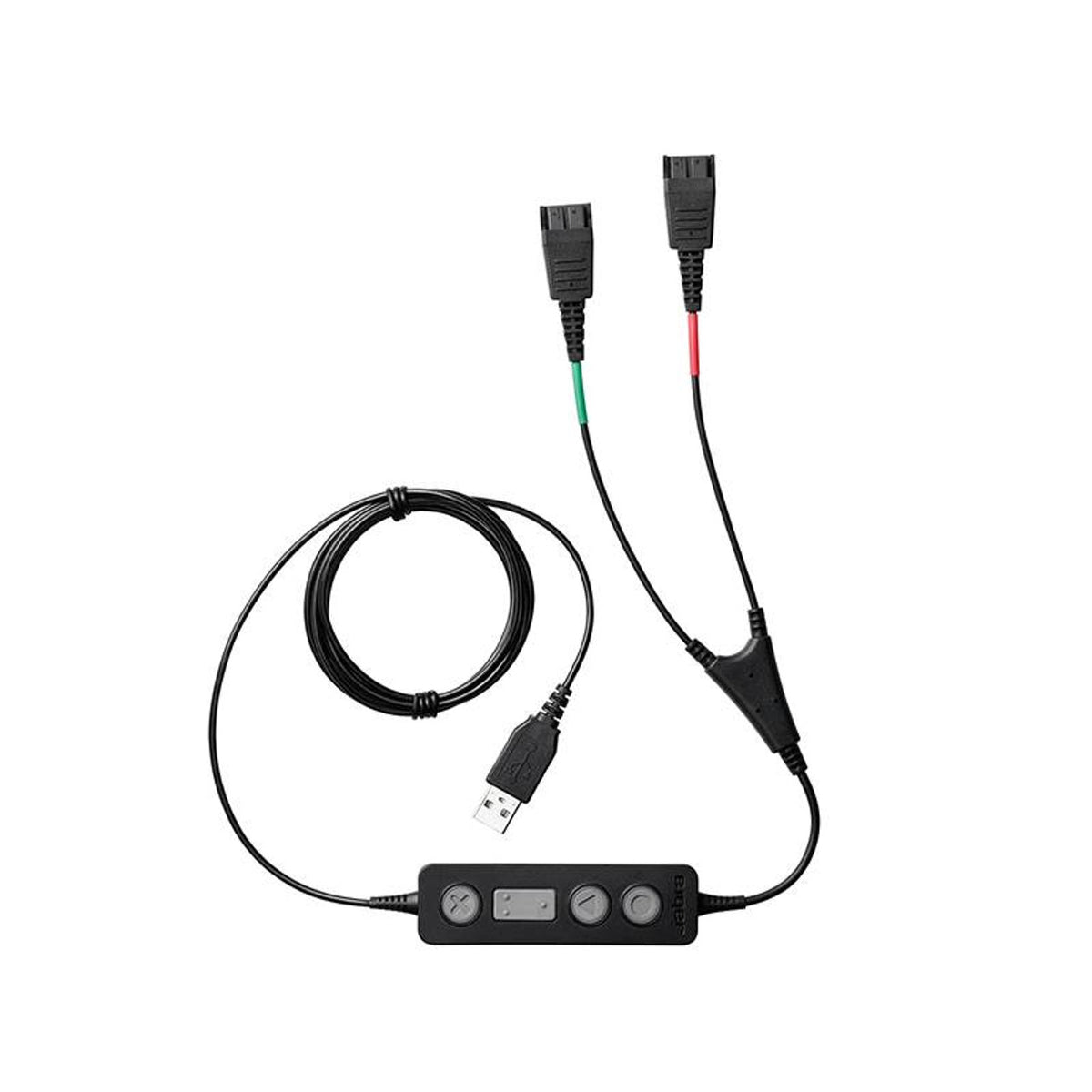 Jabra Link 265 USB-Y Supervisor Training Cable | 2-Year Warranty 