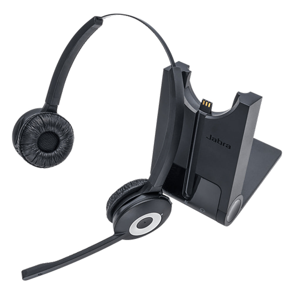 Jabra PRO 920 Duo Wireless Headset - Dual Ear for Desk Phones Jabra