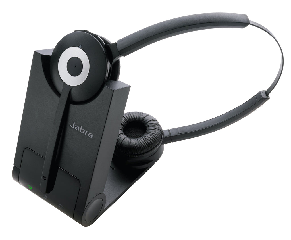 Jabra PRO 920 Duo Wireless Headset - Dual Ear for Desk Phones Jabra