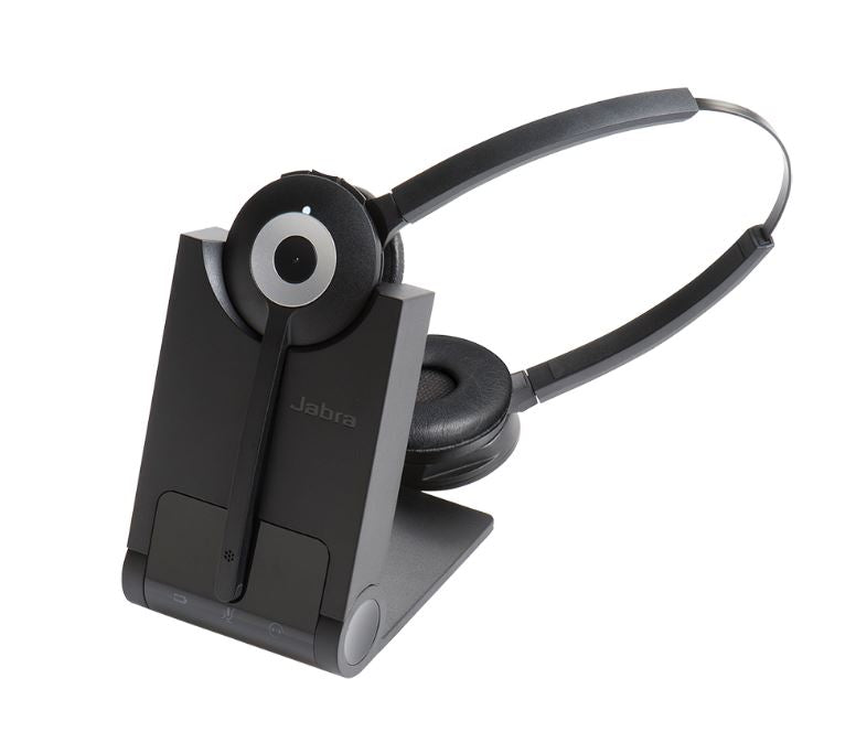 Jabra PRO 920 Duo Wireless Headset - Dual Ear for Desk Phones Jabra