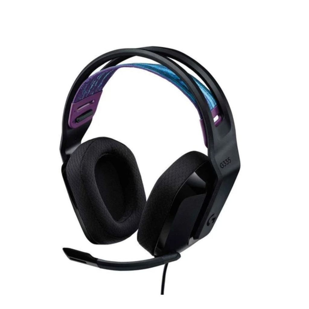 Logitech G335 Lightweight Wired Gaming Headset - Black 
