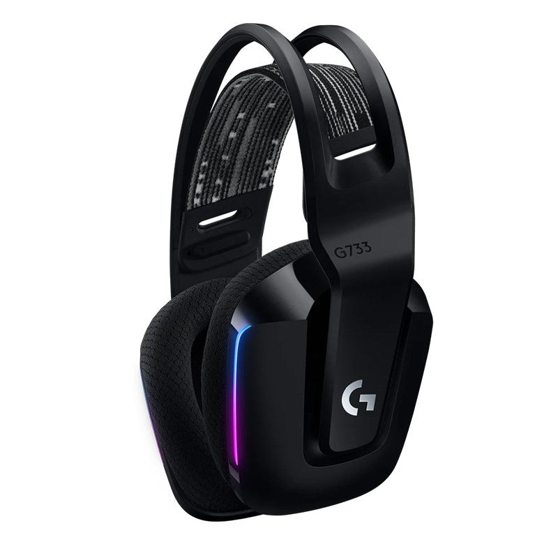 Logitech G733 Lightspeed Wireless RGB Gaming Headset - Black 