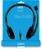 Logitech H111 Stereo Headset – 3.5mm Jack for Multi-Device Use Logitech