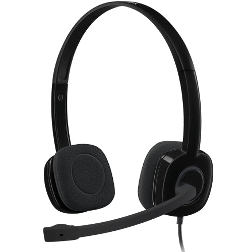 Logitech H151 Stereo Headset - Noise-Cancelling Mic & Multi-Device Logitech