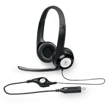 Logitech H390 USB Headset - Noise Cancelling Mic for Clear Calls Logitech