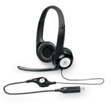 Logitech H390 USB Headset - Noise Cancelling Mic for Clear Calls 
