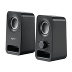 Logitech Z150 Compact Stereo Speakers | Easy Volume & Headphone Jack 