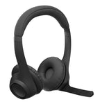 Logitech ZONE 300 Wireless Headset - Midnight Black | Clear Calls, Comfort Logitech