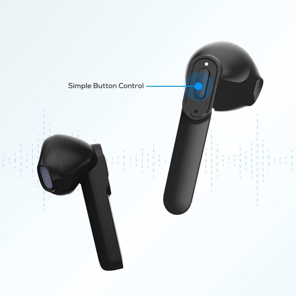 mbeat E1 True Wireless Earbuds | Crystal Clear Sound & 14hr Portable Charge MBEAT