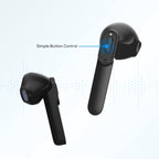 mbeat E1 True Wireless Earbuds | Crystal Clear Sound & 14hr Portable Charge MBEAT