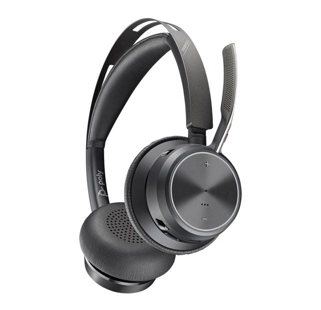 Poly Voyager Focus 2 Wireless Headset | Noise Cancelling for Hybrid Work Polycom (Old, Use POLY01)