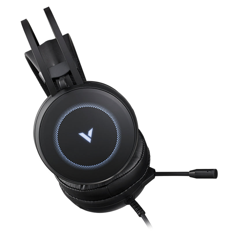 RAPOO VH160 7.1 Surround Sound PC Gaming Headset | USB, RGB, Lightweight Rapoo