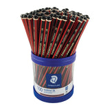 Staedtler Tradition 2B Graphite Pencils - Pack of 100 for Art & Writing