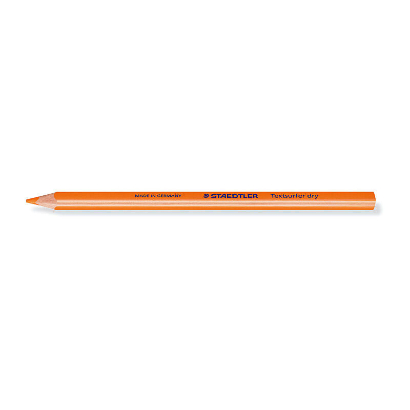 Staedtler Dry Textsurfer Orange Highlighter - Smudge-Free 12-Pack Staedtler
