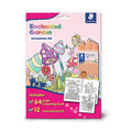 Kids Natural Colouring Set | Pencils & 64-Page Adventure Book Staedtler