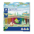 Staedtler Noris Hexagonal Coloured Pencils - Set of 24 Staedtler