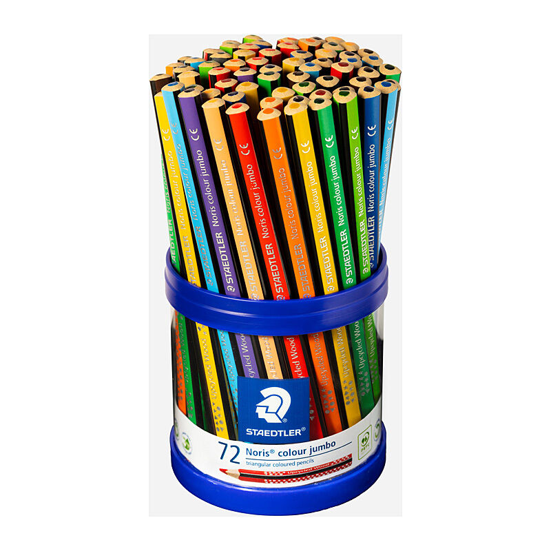 Staedtler Noris Jumbo Triangular Pencils - Easy Grip for Kids Staedtler