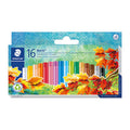 Staedtler Noris Oil Pastels 16 Colours - Break-Resistant Art Staedtler