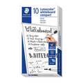 Staedtler Whiteboard Markers Black - Fast Dry, Low Odor (Box 10) Staedtler