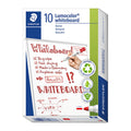 Staedtler Red Bullet Tip Dry Erase Whiteboard Markers - 10 Pack Staedtler