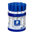 Staedtler Blue Whiteboard Markers - Bullet Tip, 19 Pack Staedtler
