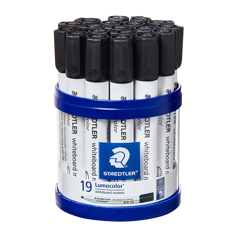 Staedtler Black Bullet Tip Dry Erase Whiteboard Marker Staedtler