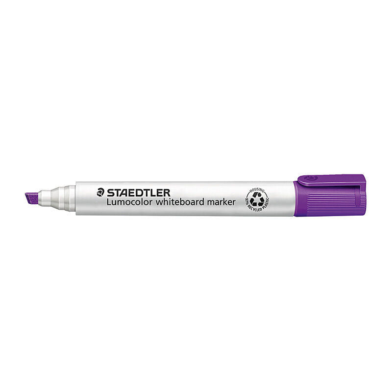 Staedtler Lumocolor Whiteboard Marker - Purple (Box of 10) Staedtler