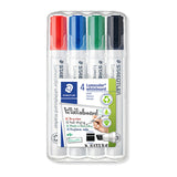 Staedtler Whiteboard Markers Chisel Tip - Assorted Dry-Wipe