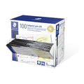Staedtler 430 Medium Black Ballpoint Pens - Smooth 100 Pack Staedtler