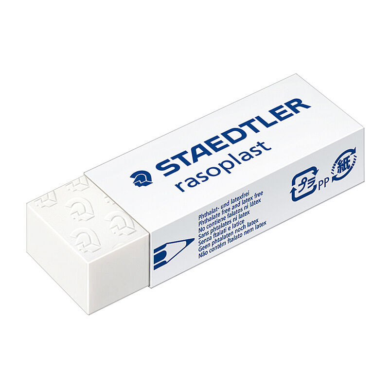 Staedtler Rasoplast Eraser - Clean & Smooth Pencil Erasing Staedtler