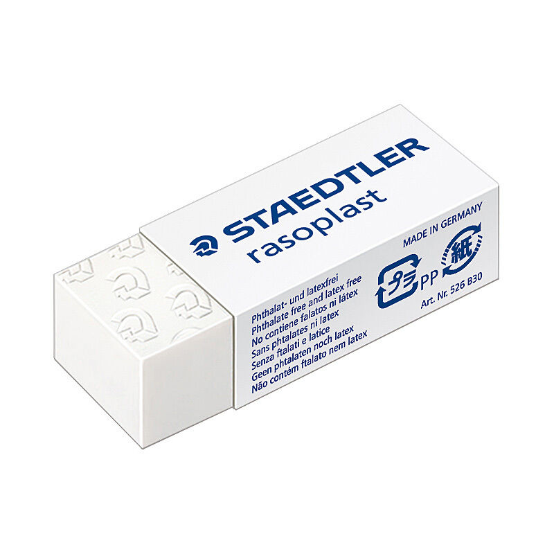Staedtler Rasoplast Eraser for Clean, Smooth Pencil Marks Staedtler