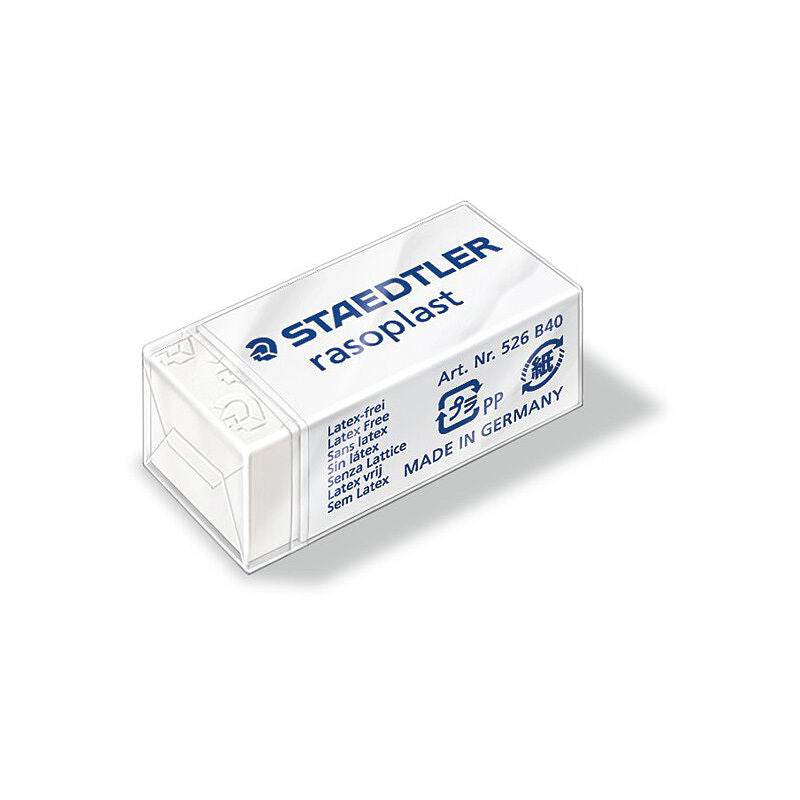 Staedtler Rasoplast Eraser - Clean & Residue-Free Pencil Eraser Staedtler