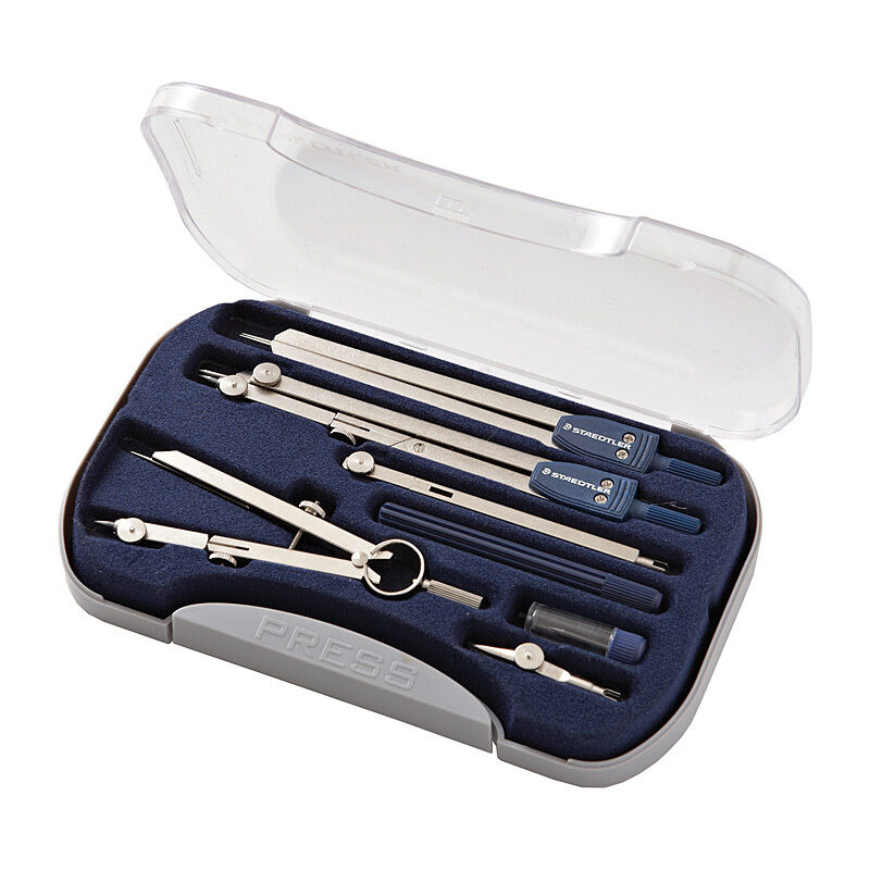Staedtler 7-Pc Drawing Compass Set - Large Circles & Precision Staedtler