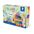 Dino Safari Colouring Set for Kids with Jumbo Pencils & Crayons Staedtler