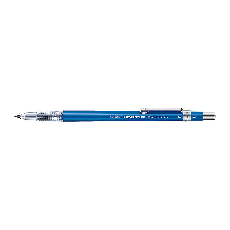 Staedtler Mars Technico 2mm Lead Holder Pencil Pk5 with Sharpener Staedtler