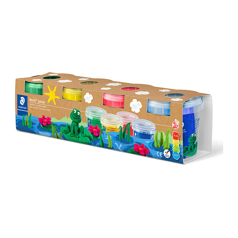 Staedtler Modeling Dough - Assorted 4-Color Pack Staedtler