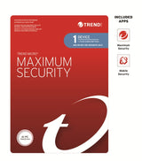 Trend Micro Maximum Security - 1 Device, 1 Year (Auto Renew) Trend Micro