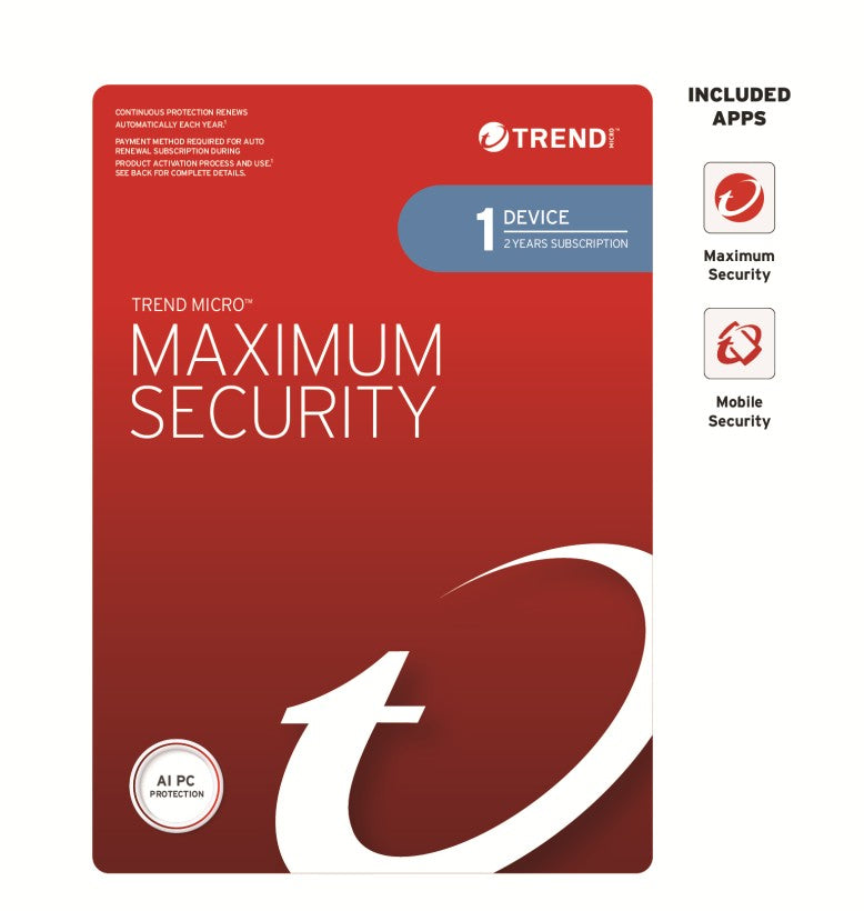 Trend Micro Maximum Security | Multi-Device Antivirus Protection Trend Micro