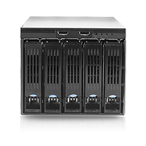 3-Bay 5.25 Hot-Swap Drive Cage w/ Cooling & Front USB