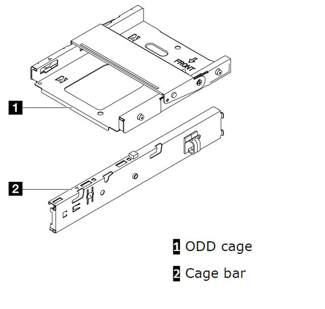 Lenovo ThinkSystem ST50 V2 Slim ODD Cage Kit Lenovo ISG