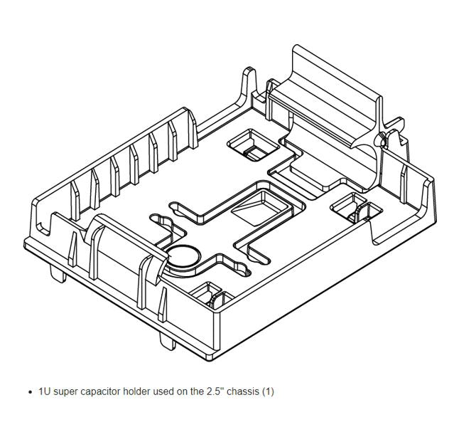 ThinkSystem SR645 Supercapacitor Holder Kit - Lenovo Lenovo ISG