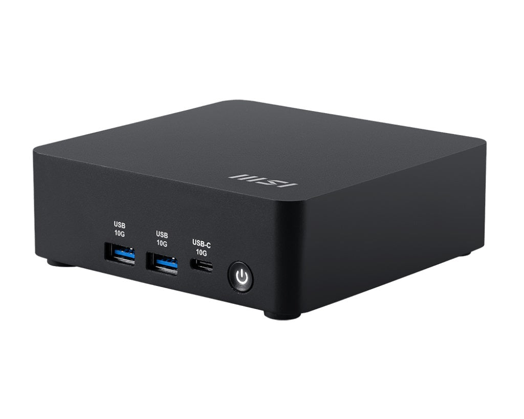 MSI Cubi NUC AI Mini PC - Intel Core Ultra 5 Barebone Black MSI