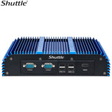 Shuttle BPCWL02 Fanless Industrial Box PC Barebone - Intel i3, Dual LAN Shuttle