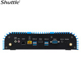 Shuttle BPCWL02 Fanless Industrial Box PC Barebone - Intel i3, Dual LAN Shuttle