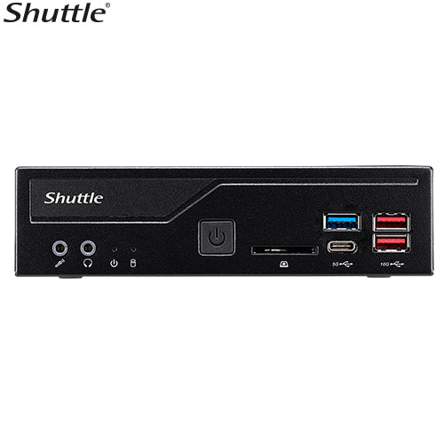 Shuttle DH670 Slim Mini PC: Intel 12th/13th Gen Compact Barebone Shuttle