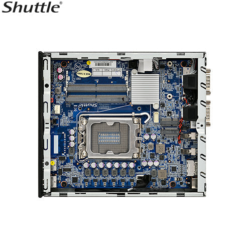 Shuttle XPC Slim DH770 Barebone Mini PC | Intel 14th Gen Ready | Quad Display Shuttle