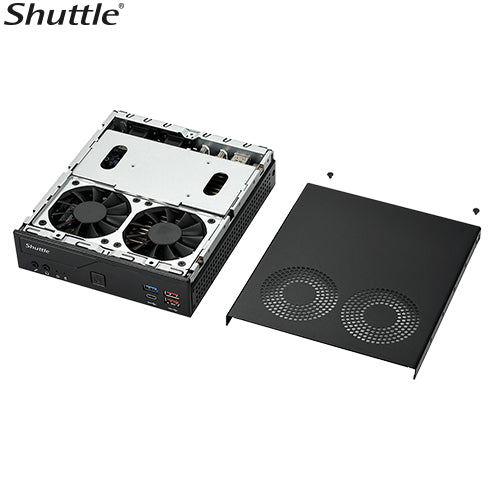 Shuttle XPC Slim DH770 Barebone Mini PC | Intel 14th Gen Ready | Quad Display Shuttle