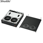 Shuttle XPC Slim DH770 Barebone Mini PC | Intel 14th Gen Ready | Quad Display Shuttle